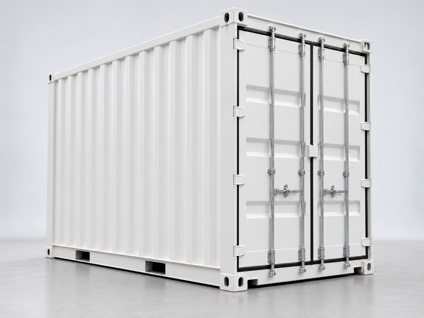 Contenedor marítimo 10 pies High Cube con altura extra