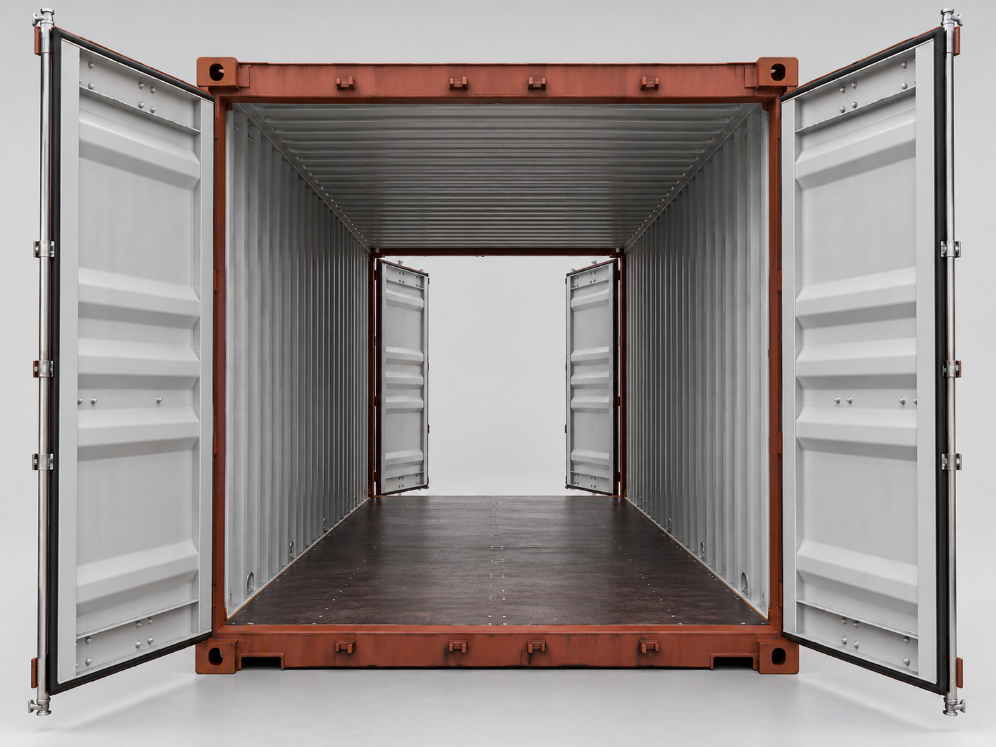 Contenedor 20 pies Double Door (Doble puerta en ambos extremos)