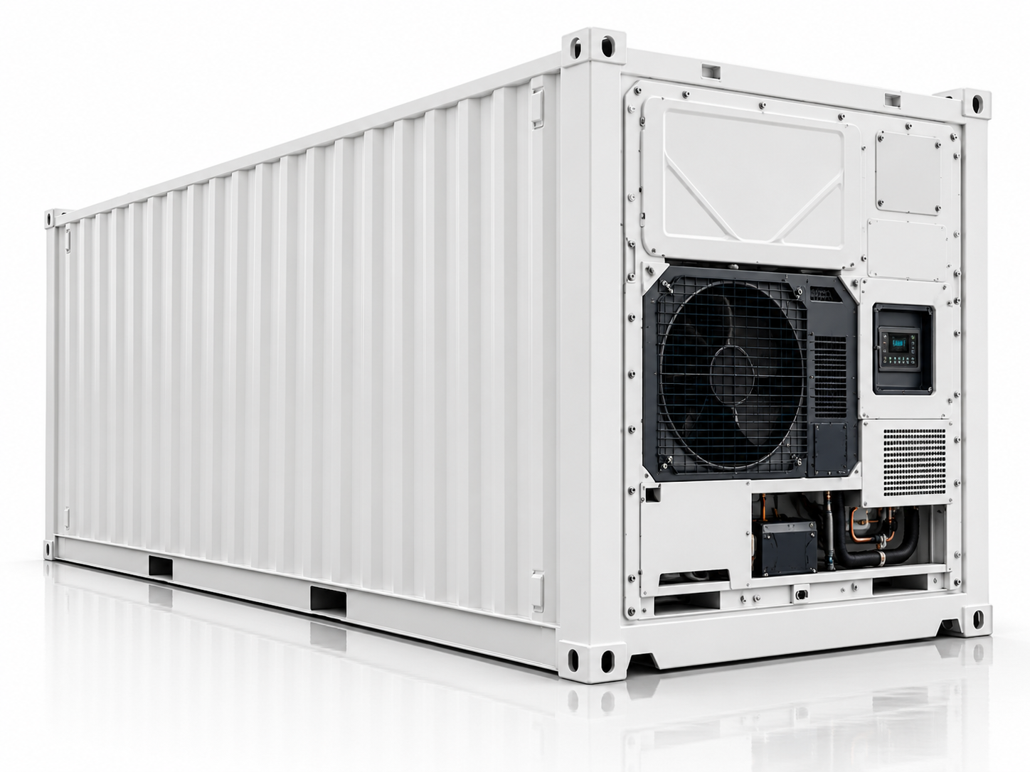 Contenedor frigorífico 20 pies maquinaria Daikin LXE de alta precisión