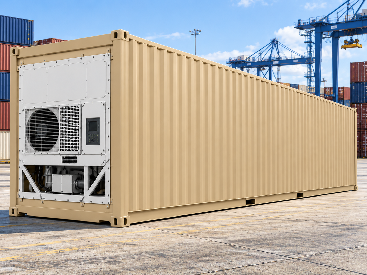 Contenedor refrigerado 40 pies High Cube Reefer (2,89 m) 67,5 m³ - miniatura 3